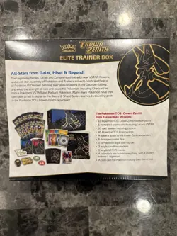 Pokemon Crown Zenith Elite Trainer Box ETB Brand New/Factory Sealed - Image 3