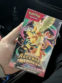 Pokemon TCG Sealed Ascended Hero’s Booster Bundles X4 - Image 1