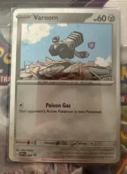 Pokemon SCARLET AND VIOLET - PALDEA EVOLVED 3 PACK BLISTER WITH VAROOM PROMO 820650106798 - Image 3