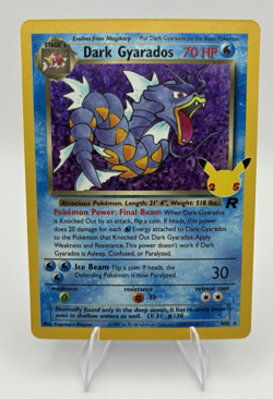 Dark Gyarados, Pokemon Near Mint, Celebrations, Holo Rare, 8/82 - Image 1