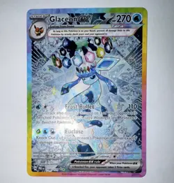 Pokemon Glaceon ex 150/131 Sv: Prismatic Evolutions Illustration Rare Holo -NM - Image 1
