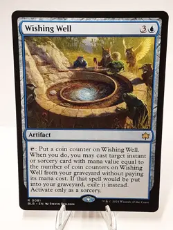 MTG - Bloomburrow - Wishing Well - #0081 - Playset x4 - Near Mint - Image 1