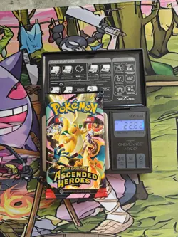🎊HEAVY! 22.82g 🌟🌟🌟Pokemon TCG Ascended Heroes🌟🌟Booster Pack (SEALED)🍀 - Image 1