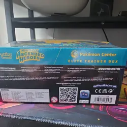 ​Pokemon Mega Evolution Ascended Heroes PC Elite Trainer Box Lot of 2 SV Sealed - Image 3