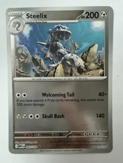 Pokemon Steelix 093/132 Rare Megavolt NM Reverse Halo - Image 1