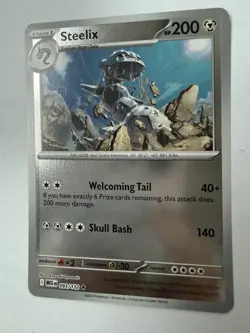 Pokemon Steelix 093/132 Rare Megavolt NM Reverse Halo - Image 4