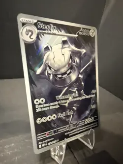 Steelix 150/132 Me01: Mega Evolution Holo Illustration Rare Pokemon Near Mint A+ - Image 2