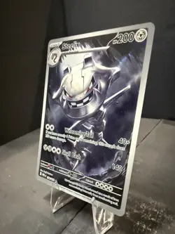 Steelix 150/132 Me01: Mega Evolution Holo Illustration Rare Pokemon Near Mint A+ - Image 3