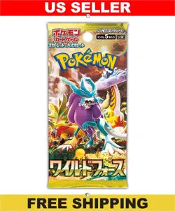 Wild Force Booster Pack SV5K - Japanese Pokemon Factory Sealed - Image 1