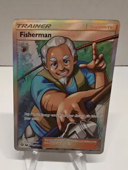 2019 Pokemon Hidden Fates Shiny Vault Fisherman #SV83/SV94 NM - Image 1