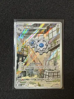 Pokemon Klang Illustration Rare Holo Sv: Black Bolt 140/086 90 HP 2025 English - Image 1