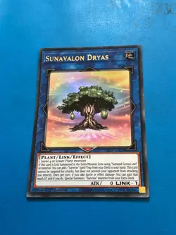 YUGIOH Ultra Rare Sunavalon Dryas GFTP-EN018 1st Edition - Image 1