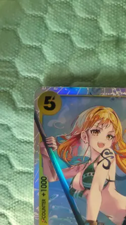 Bandai One Piece Nami EB03-053 Special Full Art Holo Heroines Extra Booster - Image 3