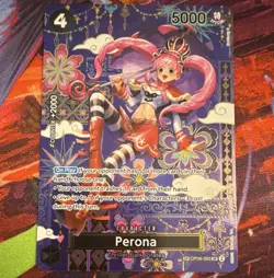 Bandai One Piece Perona OP06-093 SP 5000 Power Character Card English - Image 1