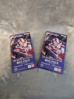 One Piece Single Booster Pack, The Azure Sea's Seven. New, sealed and unweighed - Image 1