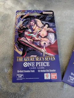 One Piece Single Booster Pack, The Azure Sea's Seven. New, sealed and unweighed - Image 3