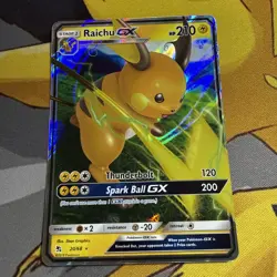 Raichu GX 20/68 - Hidden Fates Pokemon TCG Ultra Rare - Image 1