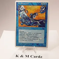 MTG - 4th Edition - Air Elemental - Uncommon - Lightly Played - Image 1
