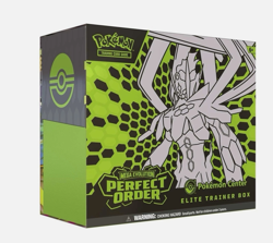 Pokemon Perfect Order Pokemon Center ETB Elite Trainer Box New Sealed Presale - Image 1