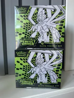 x2 Perfect Order Pokemon Center Elite Trainer Box PC ETB - New & Sealed - Image 1