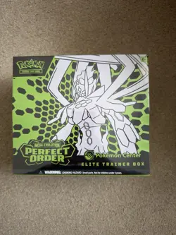 4X Pokemon Mega Evolution Perfect Order Pokemon Center ETB BRAND NEW SEALED - Image 3