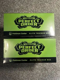 2 x Pokemon TCG Perfect Order Pokemon Center ETB (Brand New & Sealed)BOTH DENTED - Image 5