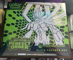 Pokemon TCG Perfect Order Pokemon Center ETB New And Sealed - Image 1
