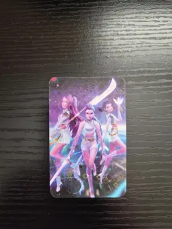KPop Demon Hunters Collectible Trading Card (U28) - HUNTR/X - Rumi, Mira, Zoey - Image 1
