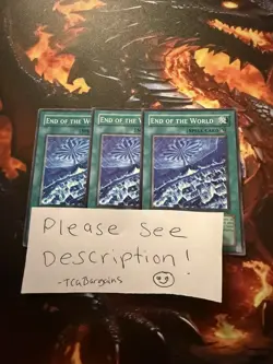 3x End of the World Playset Mixed Set/Edition/Rarity Yugioh! cards - Image 1