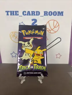 Pokemon Trading Cards Unopened Pack “Trick Or Trade” 3 Cards Pokemon - Image 1