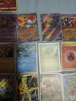 Pokemon Card Bundle, Full Art, EX, V, Radiant And Promo. 26 English Cards - Image 4