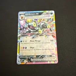 Pokemon TCG Umbreon EX 60/131 Double Rare Prismatic Evolutions Card NM - Image 1