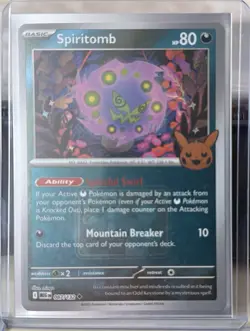 Pokemon Spiritomb 087/132 Me01: Mega Evolution 80 HP Uncommon Card - Image 1