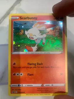 Scorbunny - (Cosmos Holo) SWSH244 SWSH: Sword & Shield Promo Cards Holo - Image 1