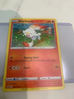 Scorbunny - (Cosmos Holo) SWSH244 SWSH: Sword & Shield Promo Cards Holo - Image 2