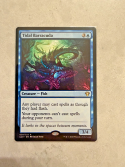 Magic the Gathering - Tidal Barracuda - Commander 2020 - Regular Near Mint - Image 1