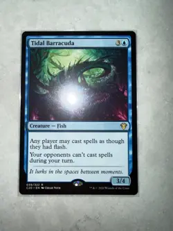 Magic the Gathering - Tidal Barracuda - Commander 2020 - Regular Near Mint - Image 2