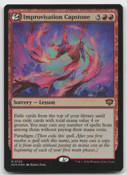 Improvisation Capstone M Foil Secrets of Strixhaven 120 NM - Image 1