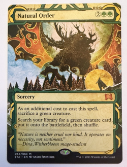 Natural Order - Strixhaven: Mystical Archives (STA) NM MTG - Image 1