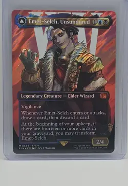 Emet-Selch, Unsundered (Borderless) (Surge Foil) Final Fantasy Foil - Image 1
