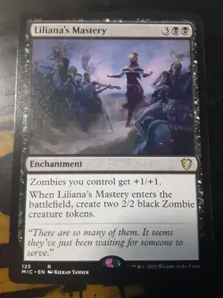 Liliana's Mastery , Commander Innistrad MH ,Near MintMTG,FREE SHIPPING - Image 1