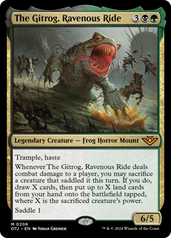 The Gitrog, Ravenous Ride [Outlaws of Thunder Junction] Near Mint - Image 1