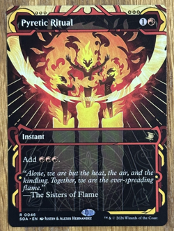 MTG Secrets Of Strixhaven Mystical Archive, Pyretic Ritual - Image 1