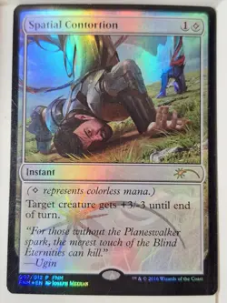Spatial Contortion - FOIL - FNM Promo - Magic the Gathering MTG Nice! - Image 1
