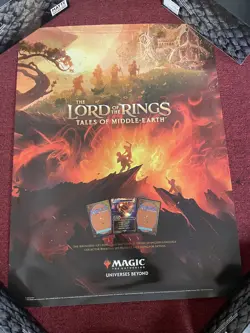 MTG - Lord of the Rings Promo Poster - Image 1