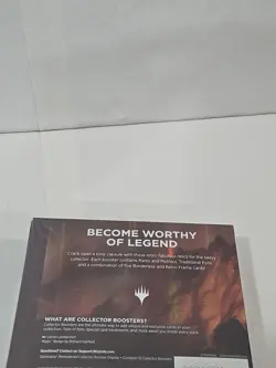MTG Dominaria Remastered Collector Booster Box - Sealed - Image 3