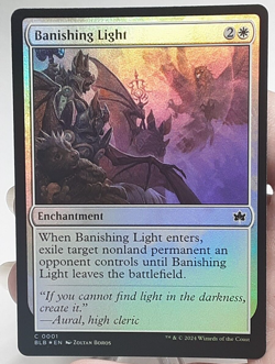 MTG - Bloomburrow - Banishing Light - Foil - #0001 - Near Mint - Image 1