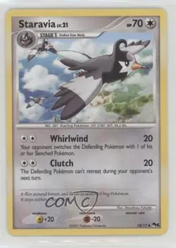 Staravia Pokemon Organized Play Promotional Series 6 #10 2007 - Image 1