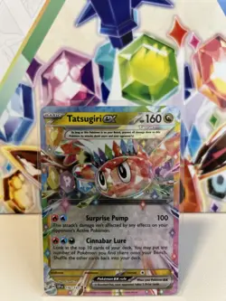Tatsugiri ex 142/191 Double Rare - Pokemon TCG Surging Sparks S&V 2024 - NM - Image 1