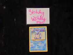 Wartortle Base Set Regular Pokemon TCG Lightly Played - Image 3